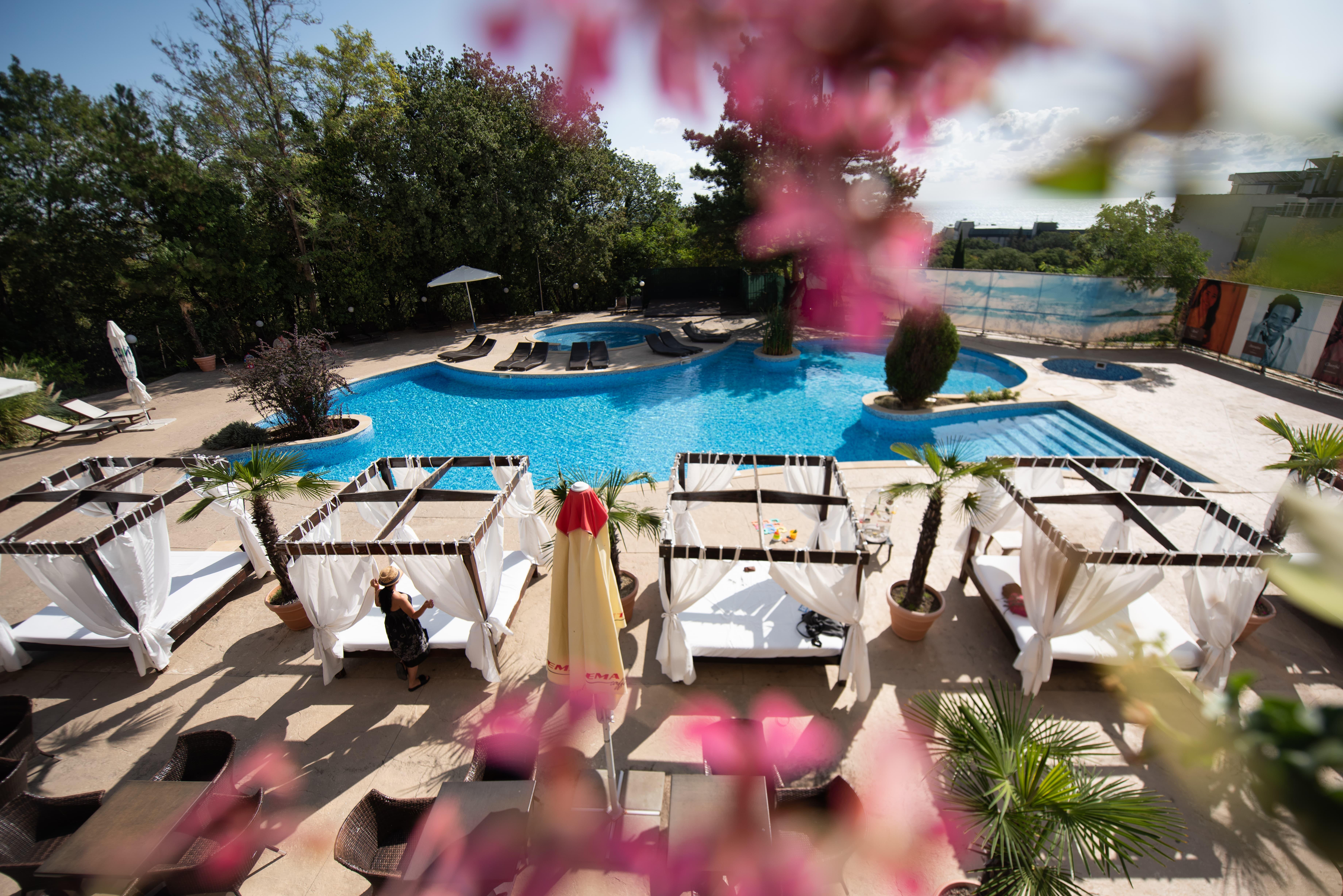 Apollo Spa Resort - Premium All-Inclusive , Pools & Free Beach, Individual Ac In Every Room Golden Sands Exterior photo